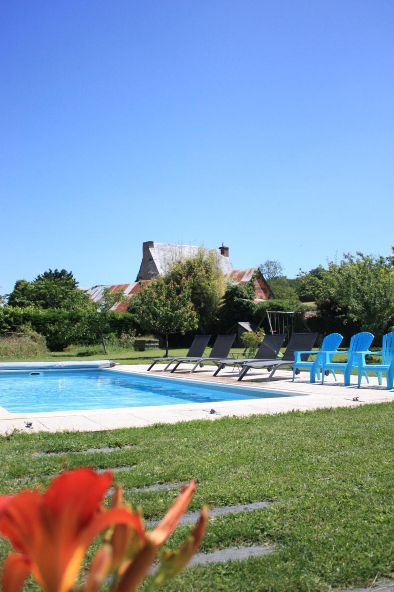 Villa Le Printemps, Maison 15 Pers Avec Piscine Chevire-le-Rouge Ngoại thất bức ảnh